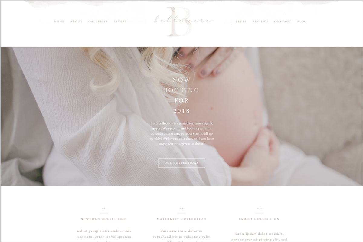 Belle Mère Prophoto 7 Template, a Websites & App Template by Red Met Yellow Creative (Photo 15 of 23)