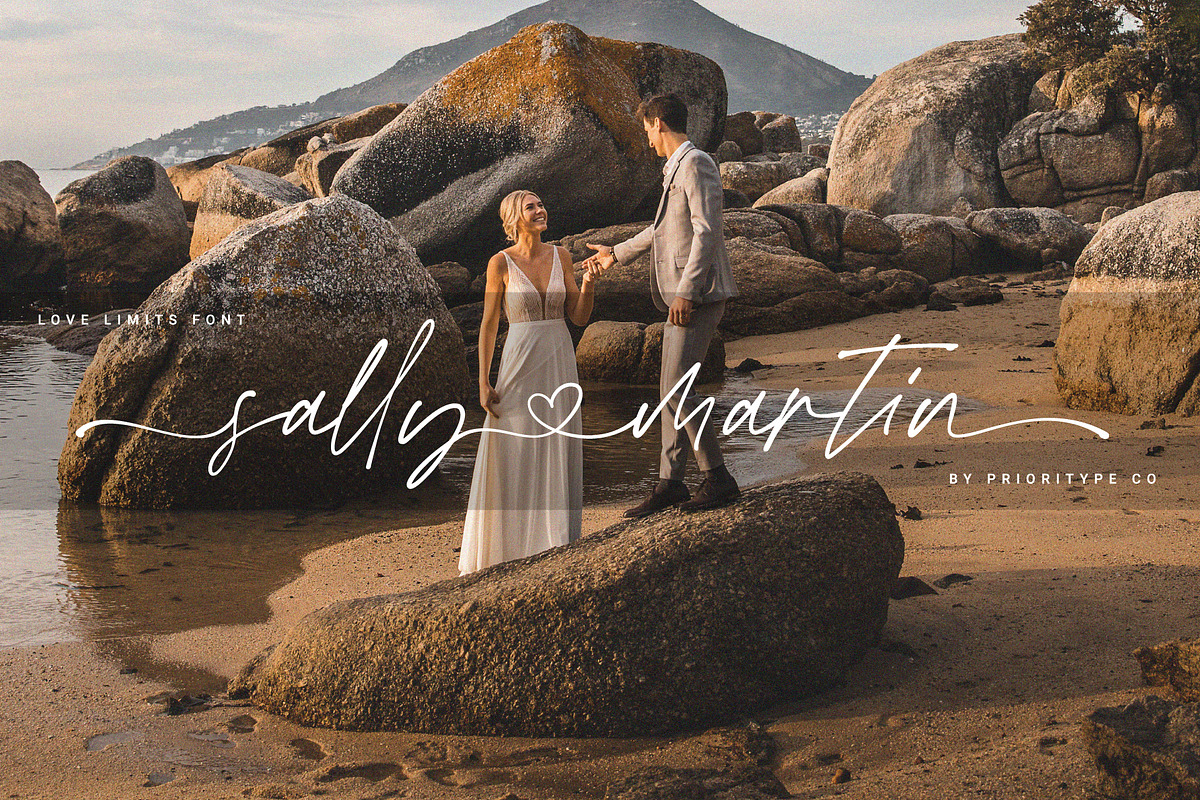 Love Limits - Lovely Stylish Font, a Script Font by Prioritype Co (Photo 2 of 10)