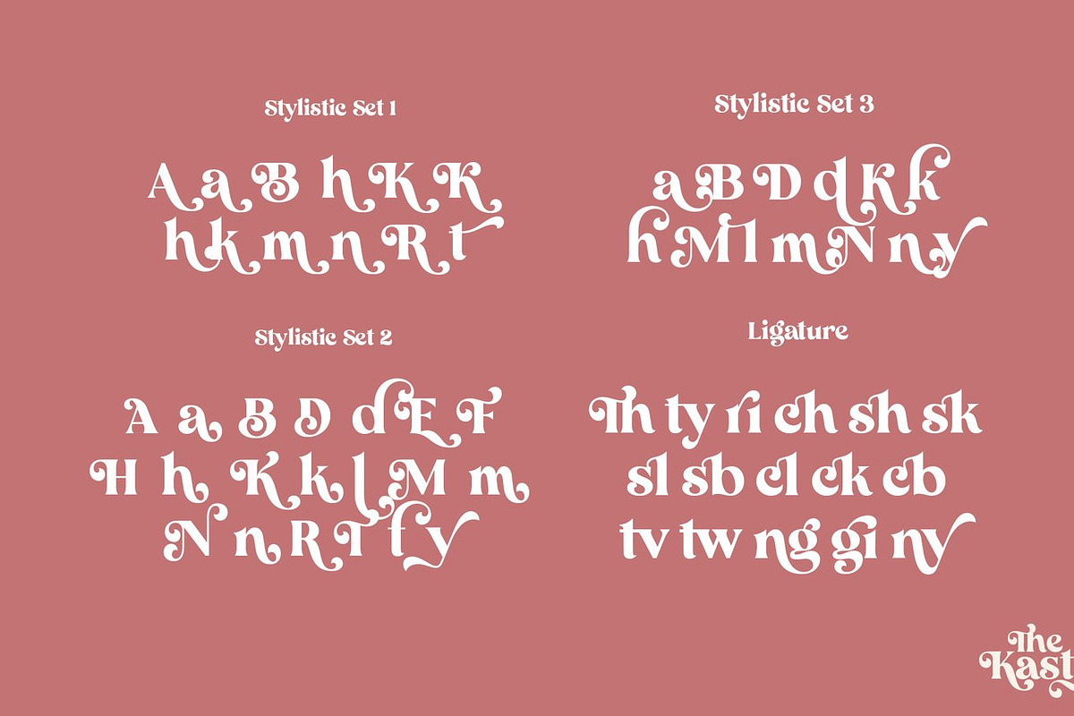 Algebra Ligature Modern Serif, a Serif Font by Luna Shop (Photo 2 of 10)
