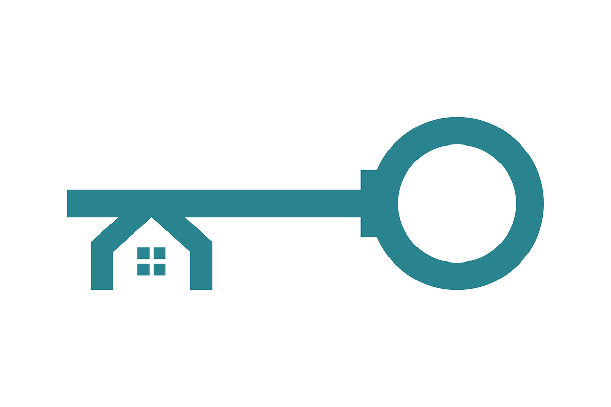 Key House Logo, an Object Graphic by Rhealea_Design
