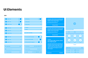 Mountain IOS UI Wireframe Kit, a Wireframe Template by Ice App Ui Kit (Thumbnail 7 of 9)