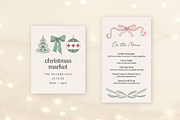 Festive Decor Vector Illustrations, a Decorative Illustration by Emma Webb Studio (Thumbnail 8 of 10)
