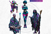 Arcade Gaming Character Cliparts, a Person Illustration by ThatsDesignArt (Thumbnail 7 of 10)