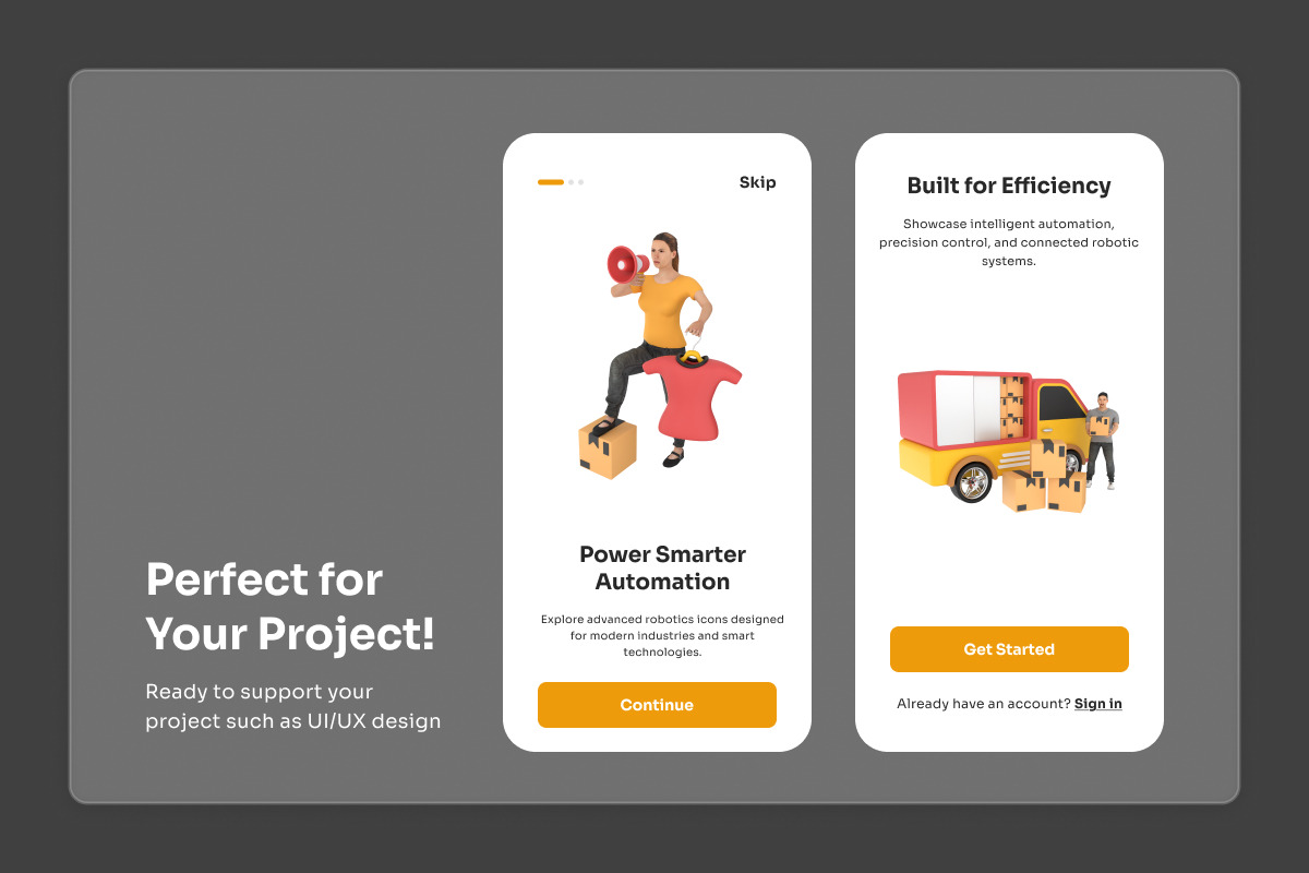 Ecommerce Activities 3D Icon Pack, a Work Illustration by twinstd (Photo 4 of 7)
