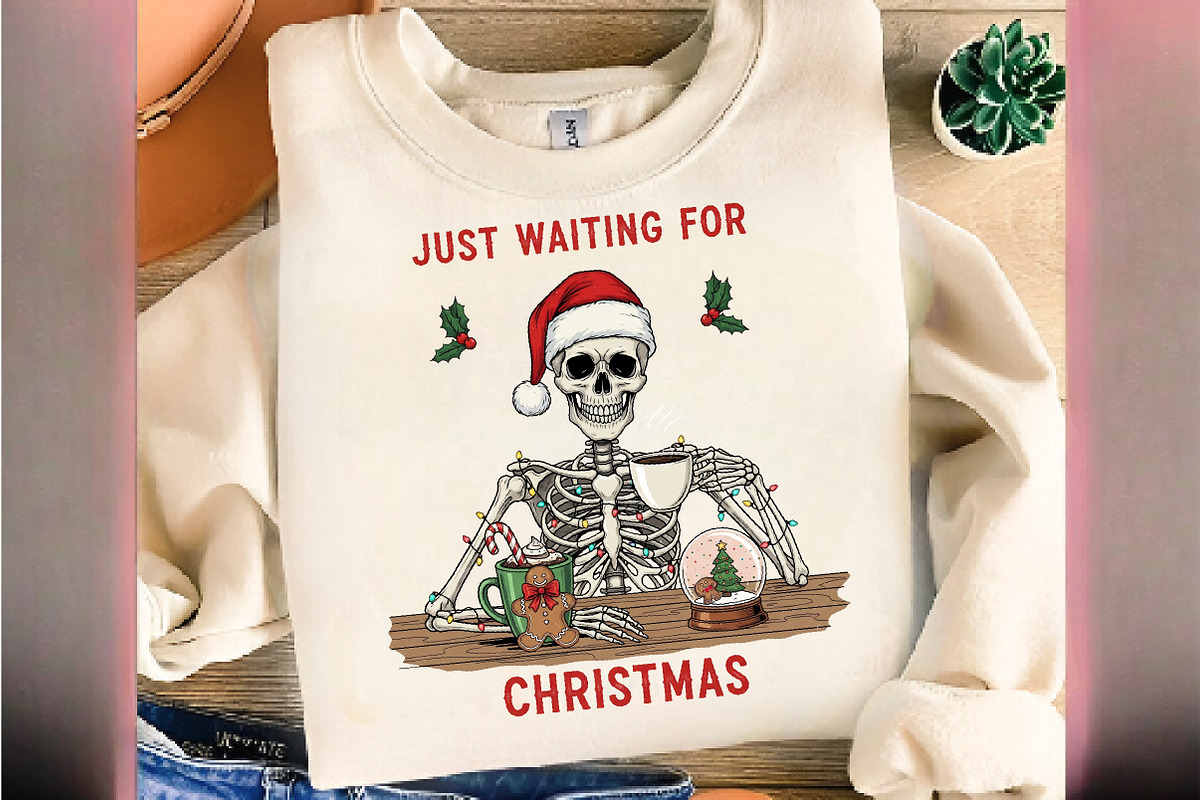 Funny Skeleton Christmas Png, an Icon by DreamArtGraphic (Photo 3 of 5)