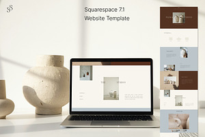Squarespace Website Template