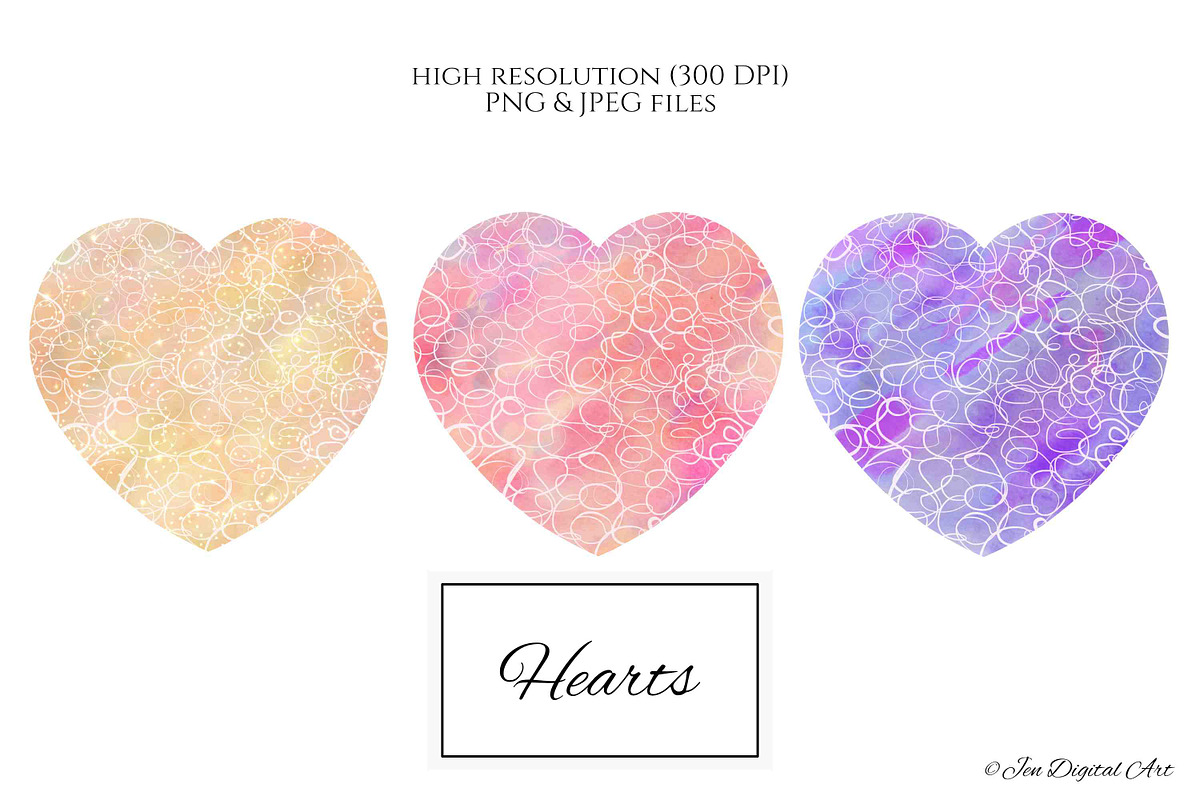 The Love Horse Set, an Illustration by Jen Digital Art (Photo 6 of 10)