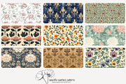 70 vintage nature seamless pattern, a Pattern Graphic by Poppy Lane Studio (Thumbnail 2 of 10)