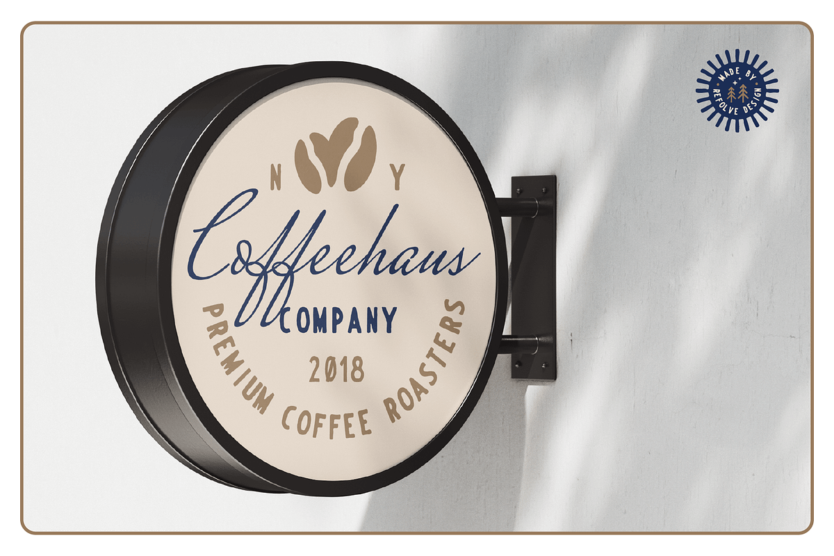 Coffeehaus 15 Badge/Logo Templates, a Branding & Logo Template by Refolve Design (Photo 6 of 15)