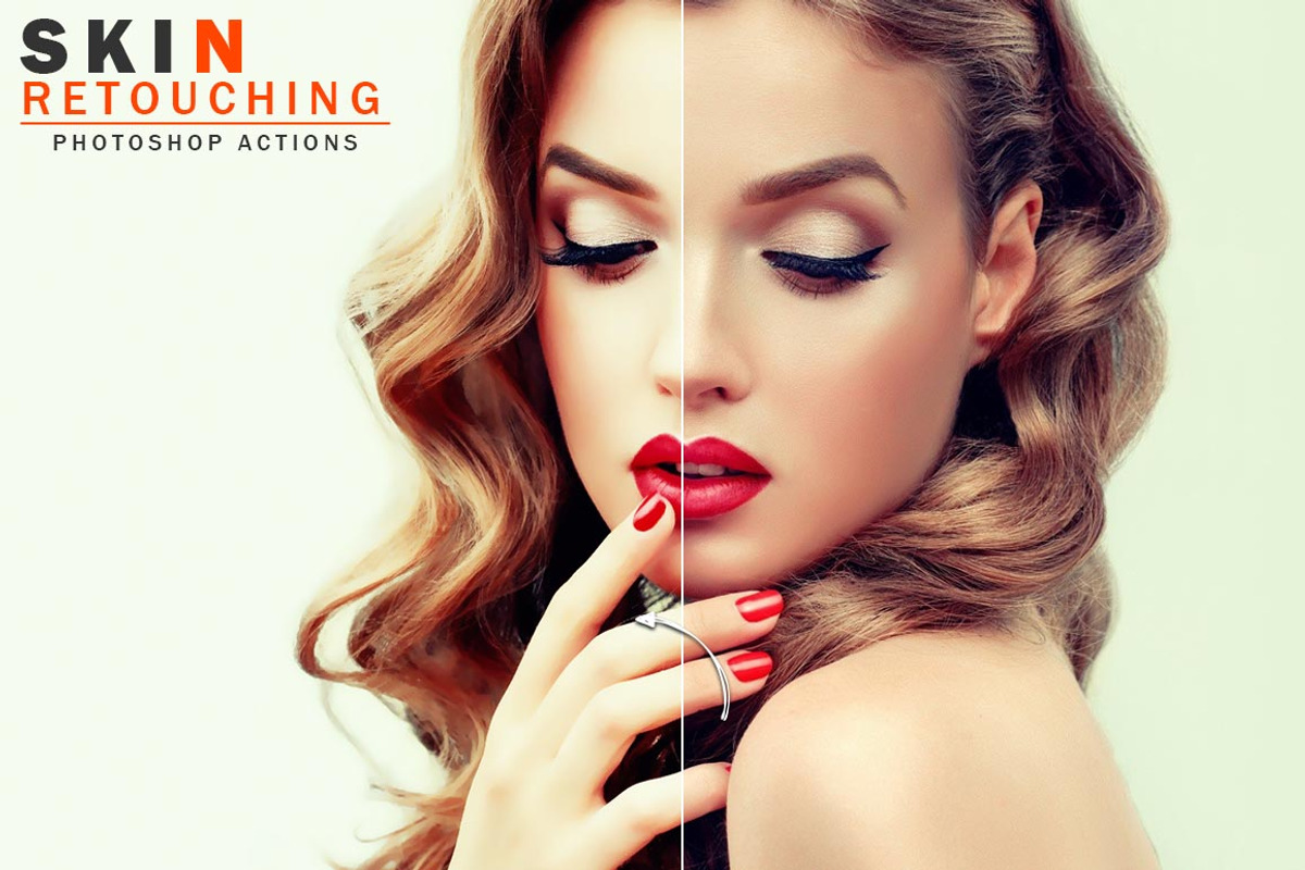 Skin  Retouching Photoshop Actions, an Action Add-On by Jacpot007 (Photo 3 of 6)