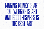 Palacer Rough - Bold Condensed Font, a Sans Serif Font by Typeparties (Thumbnail 3 of 9)
