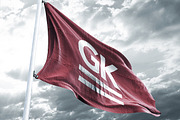 10 Realistic 3D Flag Mock Up`s v.2, a Product Mockup by GK Creative (Thumbnail 1 of 9)