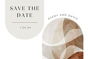 Abstract Boho Wall Art & Cliparts, a Poster Template by ARTOZEN DIGITAL (Thumbnail 12 of 17)