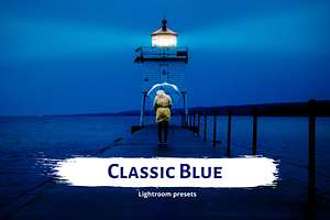 5 Classic Blue Lightroom Presets