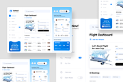GoNow! - Flight Booking Dashboard, a Websites & App Template by SquidPixey (Thumbnail 5 of 5)