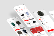 Mens Fashion Dashboard UI Kit, an UI Kit Template by iDoodle Studio (Thumbnail 4 of 4)