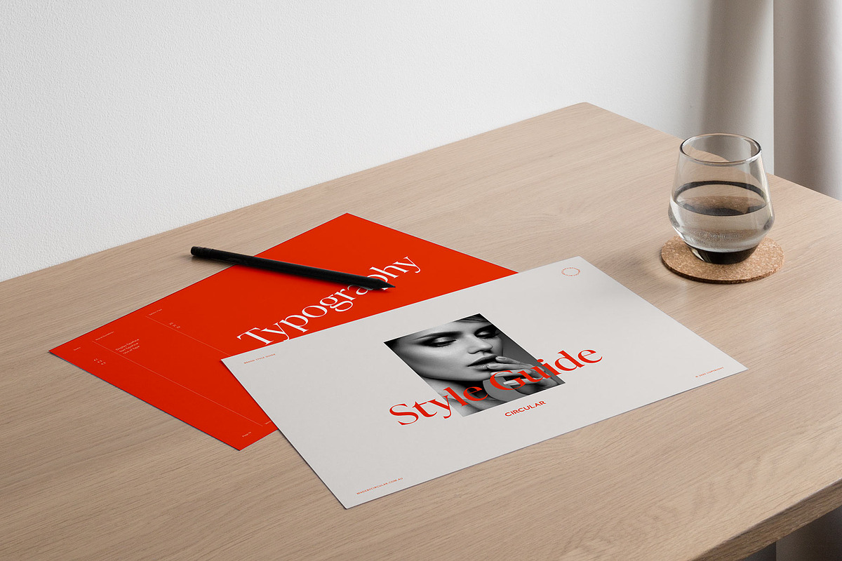 SIERRA / Brand Style Guide, a Presentation Template by Circular (Photo 2 of 14)