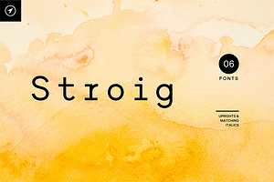 STROIG - Hybrid Urbanist Font Family