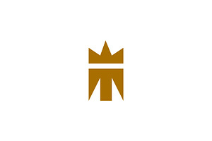 Letter M Crown King Logo, a Branding & Logo Template by kurostd