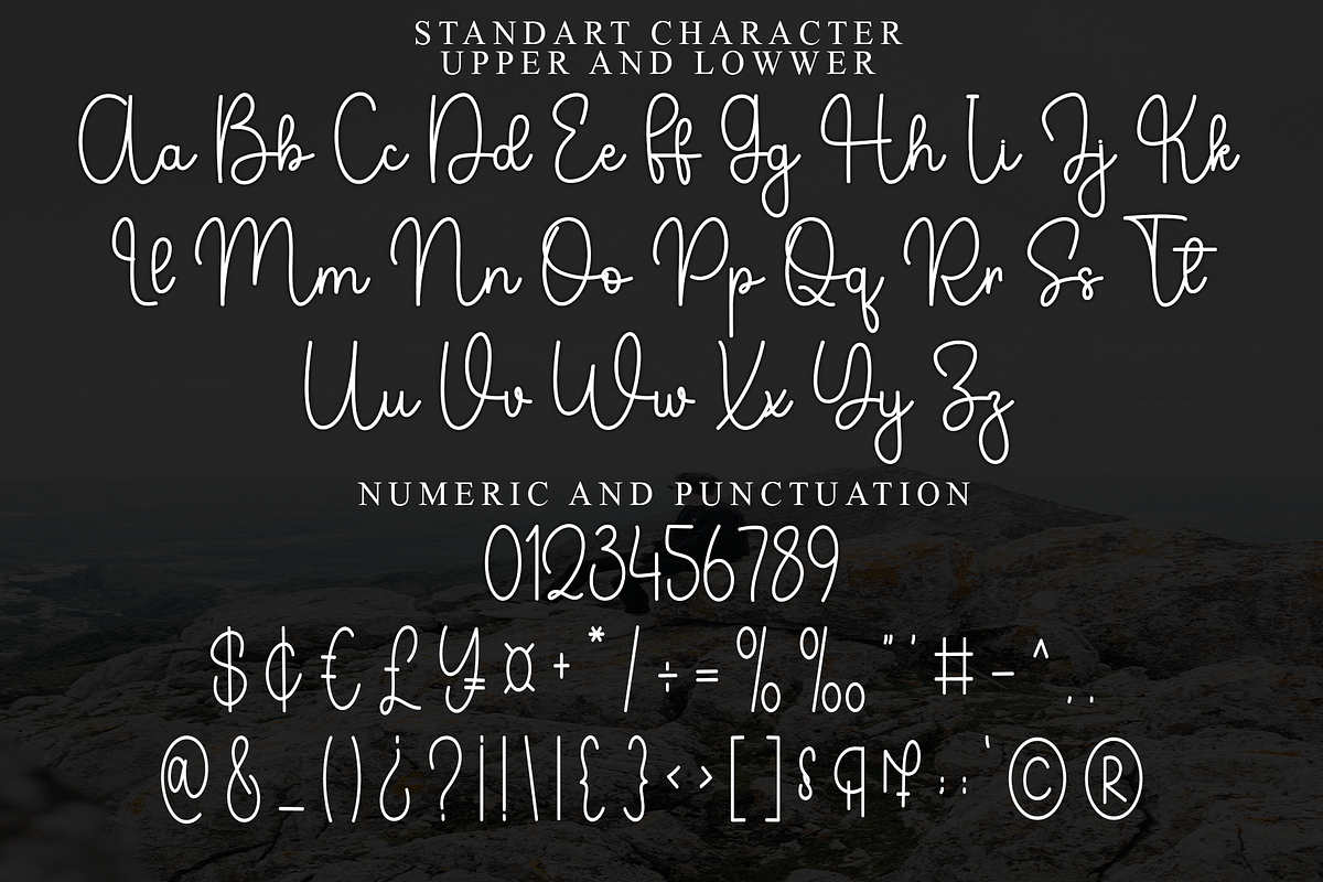 Present Handmade, a Handwritten Font by InermediaSTUDIO (Photo 5 of 8)