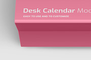 Desk Calendar Mockup - 6 views, a Packaging Mockup by Illusiongraphic (Thumbnail 12 of 19)