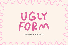 Ugly Form Font