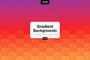 Gradient Hexagonal Backgrounds | V08, a Background Graphic by dvtchk (Thumbnail 1 of 6)