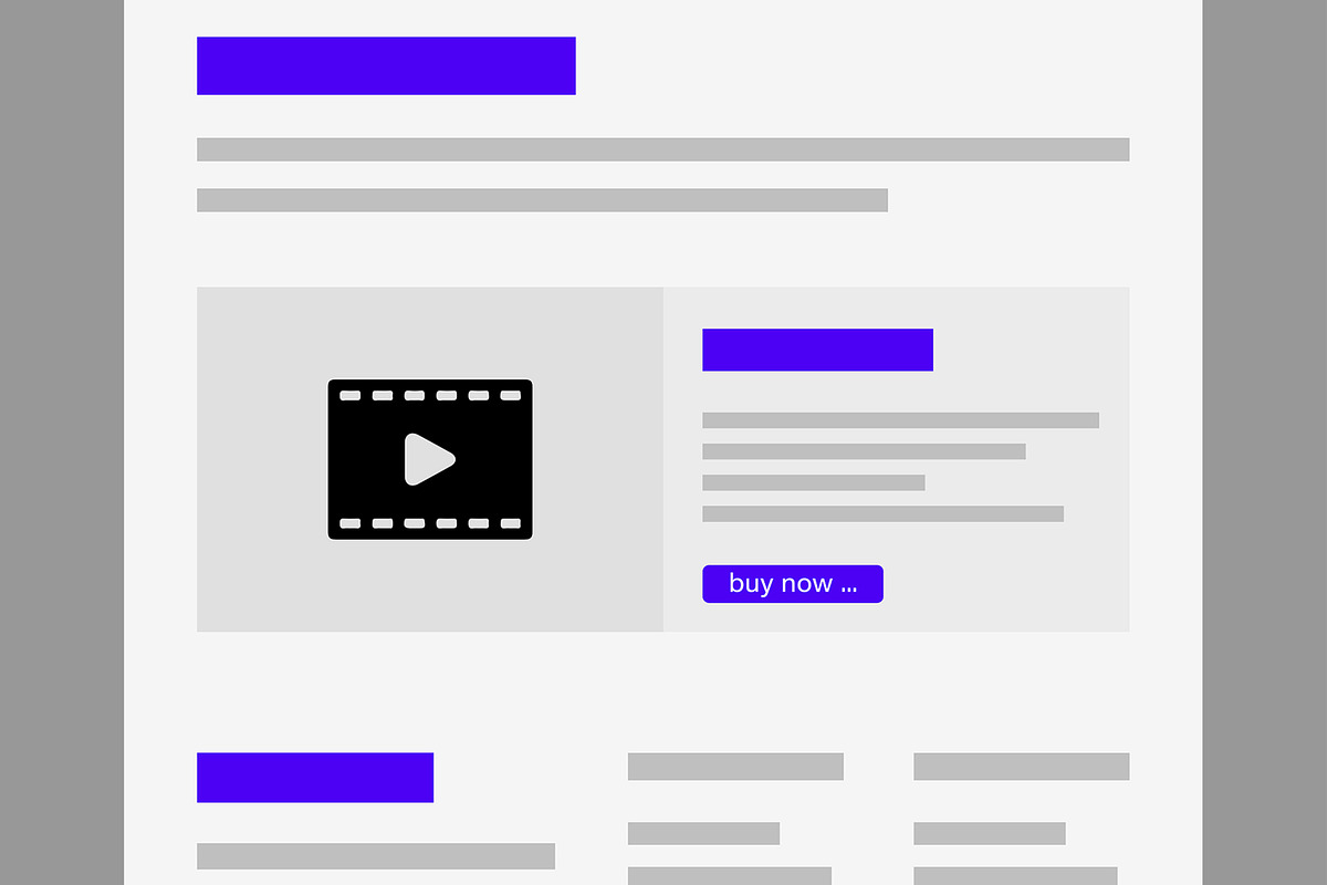 Wireframe Layout for UX Prototyping preview 5