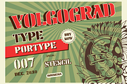 Volgograd Type, a Blackletter Font by portype (Thumbnail 1 of 10)