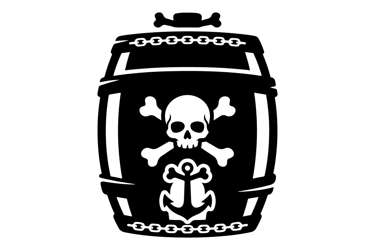 Pirate Skull Vector Icon, an Object Graphic by Gfx_Store (Photo 11 of 14)