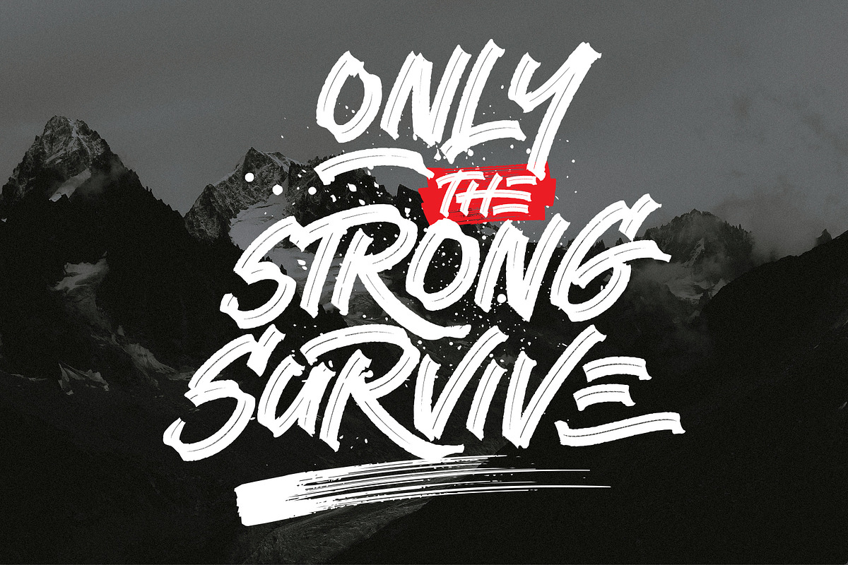 Grimraze - Brush Hand Lettering, a Script Font by Inviline.co (Photo 6 of 12)
