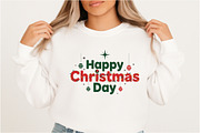 Happy Christmas Day PNG, an Illustration by DreamArtGraphic (Thumbnail 2 of 5)
