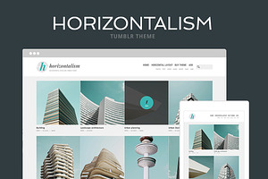 Horizontalism Tumblr Theme, a Websites & App Template by Themelantic
