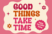 Wigglo - Bold Fun Retro Display Font, a Handwritten Font by Gumrega Studio (Thumbnail 3 of 8)