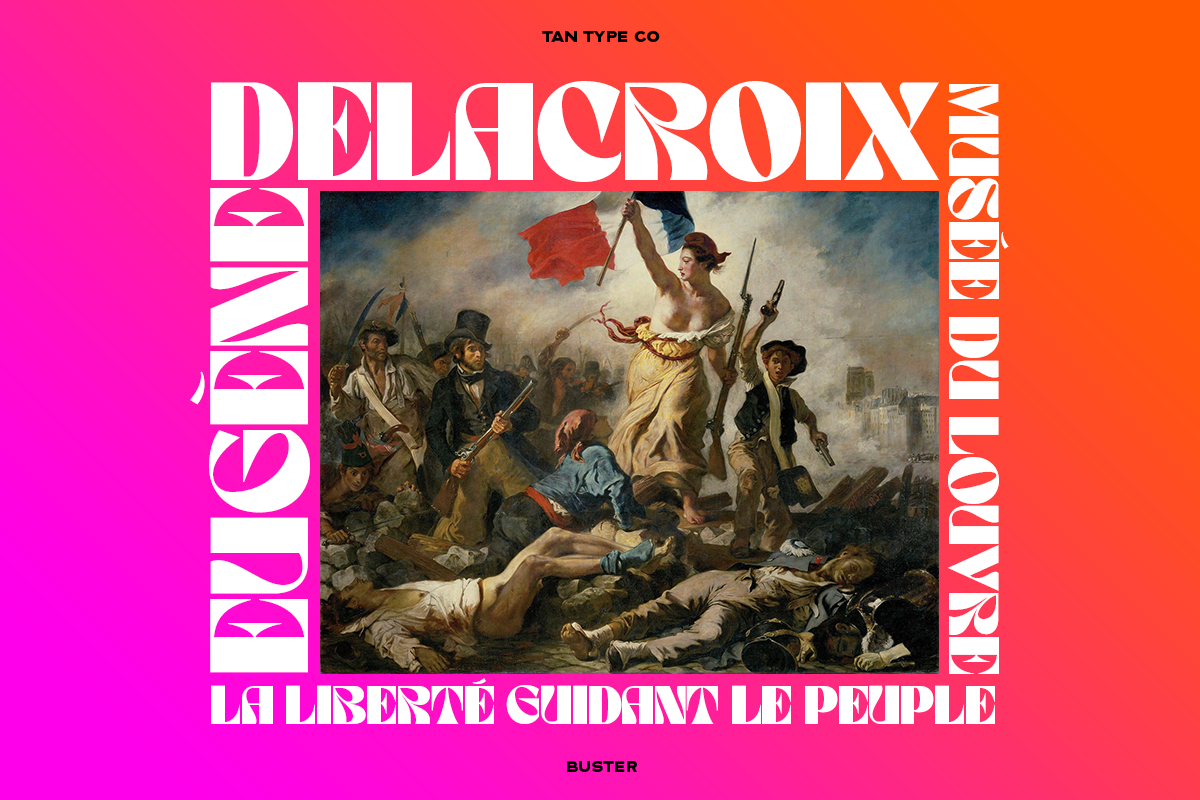 Tan Buster Font Free Downloadv - UIFreebies