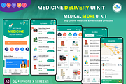 Medical Pharmacy App, a Websites & App Template by UX Design Master (Thumbnail 2 of 15)