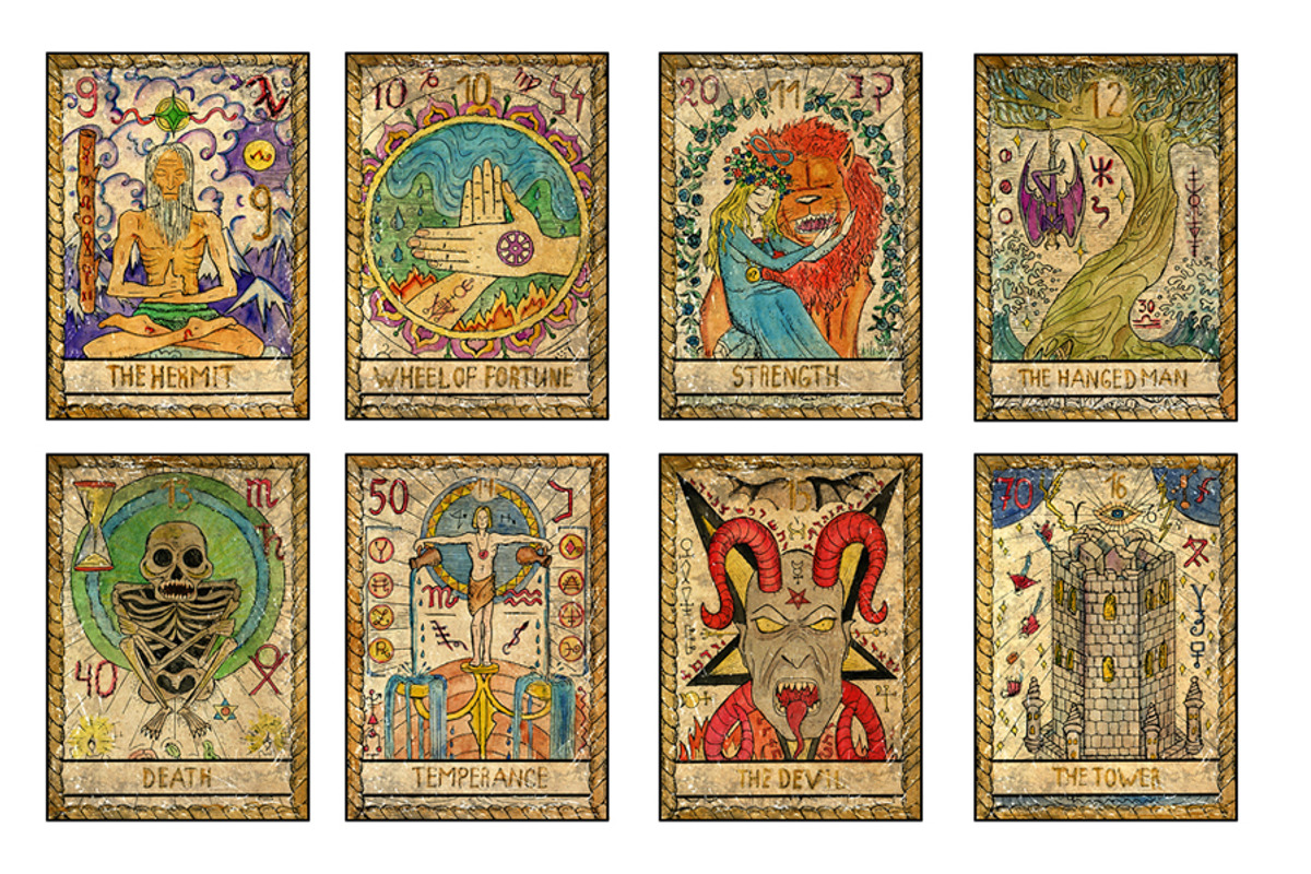 Samiramay Tarot Digital Deck, a Decorative Illustration by Samiramay (Photo 3 of 9)