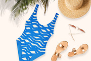 Marine Waves, a Pattern Graphic by MalyskaStudio (Thumbnail 10 of 12)