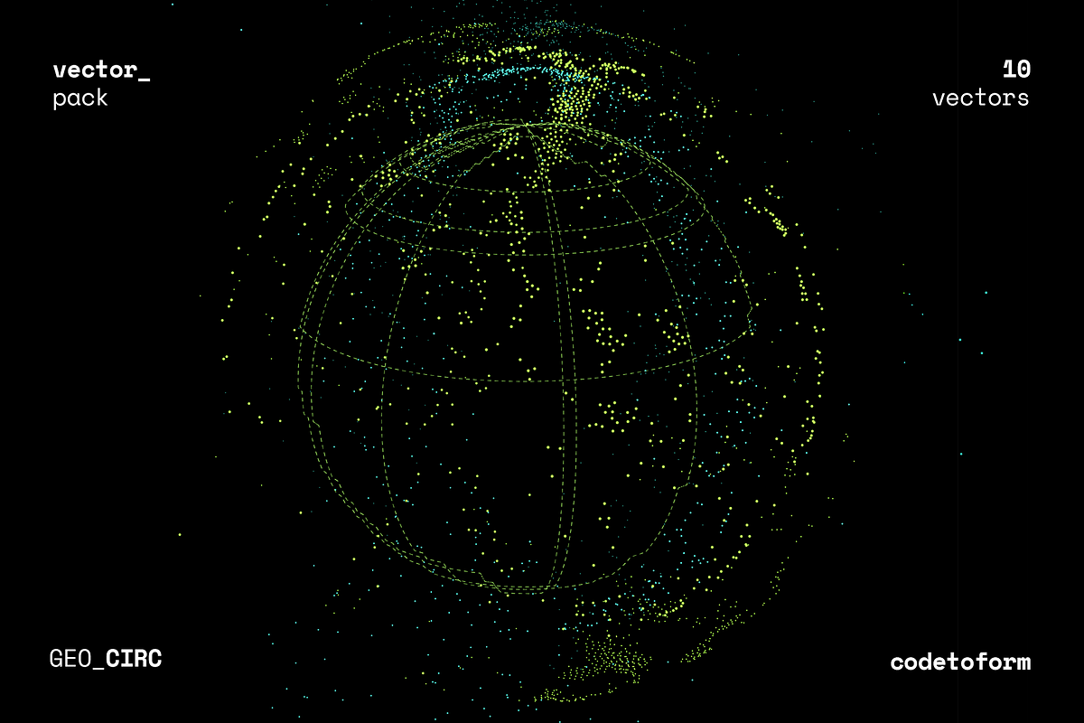 GEO_CIRC Vector Pack, a Background Graphic by codetoform (Photo 8 of 14)