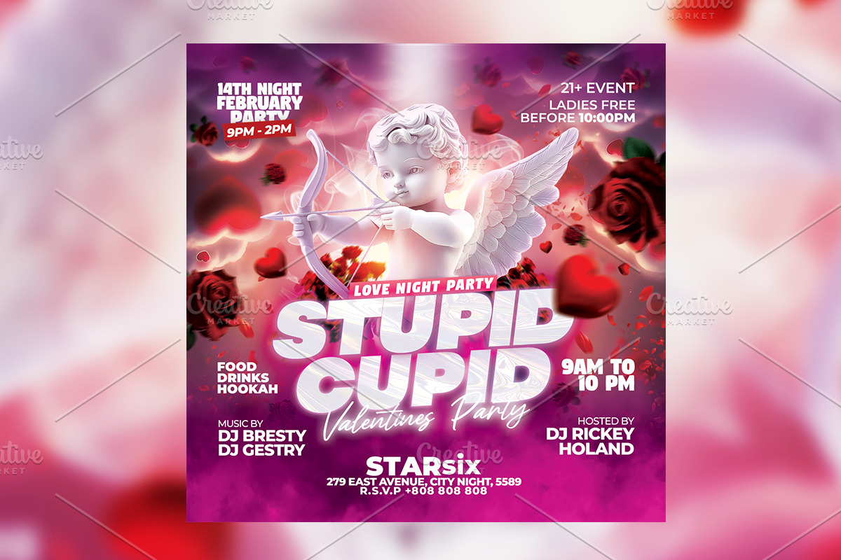 Valentines Day Flyer, a Flyer Template by RTXdesinger99 (Photo 1 of 3)