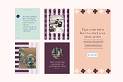 Velvet Sky Instagram Bundle, a Design Template by studiobrut.be (Thumbnail 2 of 4)