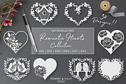 Romantic Hearts Collection - Vector, an Object Graphic by Tommy & Tilly Design (Thumbnail 1 of 8)