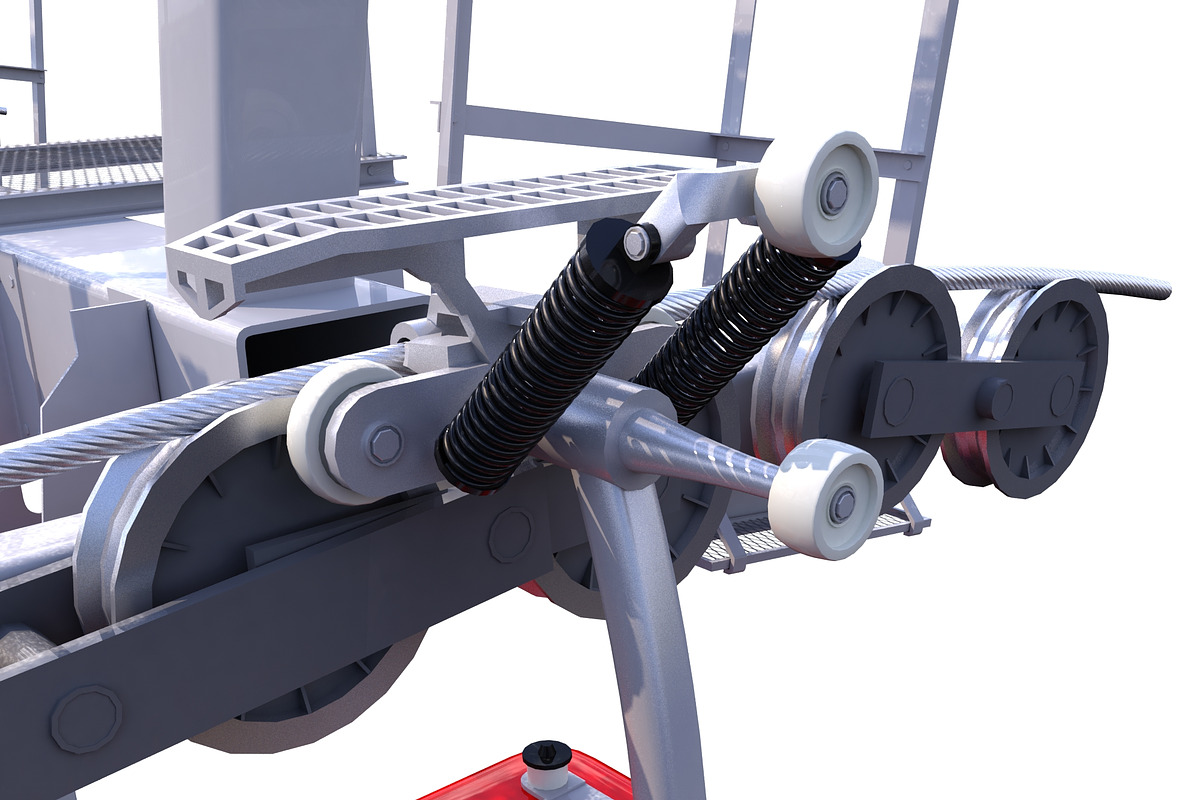 Ski Lift Cableway Car, a Cars & Vehicle 3D Model by 3D Models by Obshansky (Photo 4 of 26)