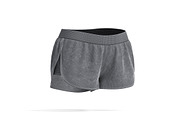 Blue Women Sport Shorts 3D Model, an Object 3D Model by rebrandy (Thumbnail 7 of 9)