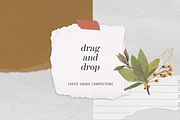 30 Paper Elements for Collages, an Object Graphic by designerbianca (Thumbnail 2 of 5)