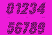 Arnel Slitscan, a Sans Serif Font by Craft Supply Co. (Thumbnail 5 of 8)