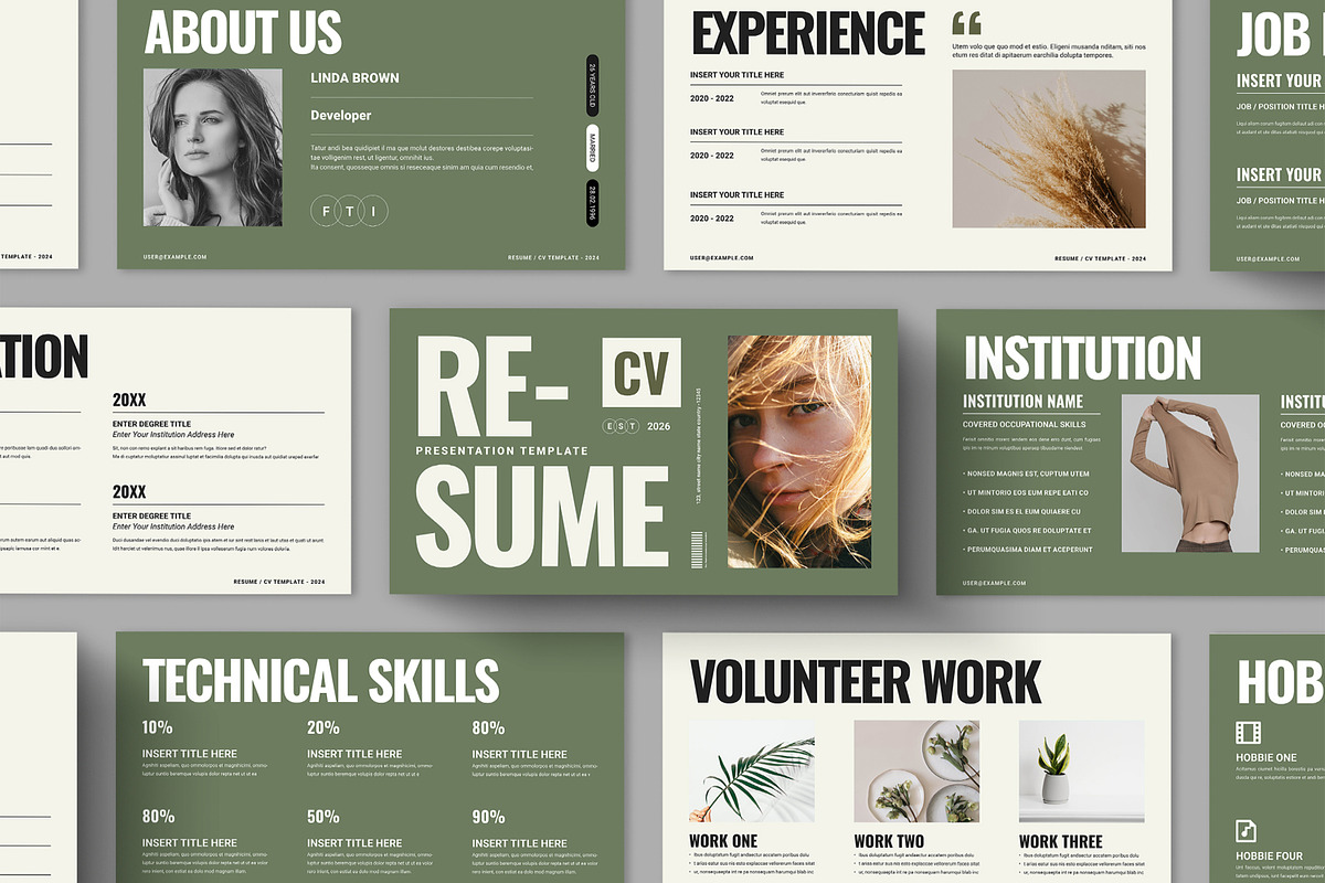 Digital Resume Presentation, a Presentation Template by ContestDesign (Photo 1 of 4)