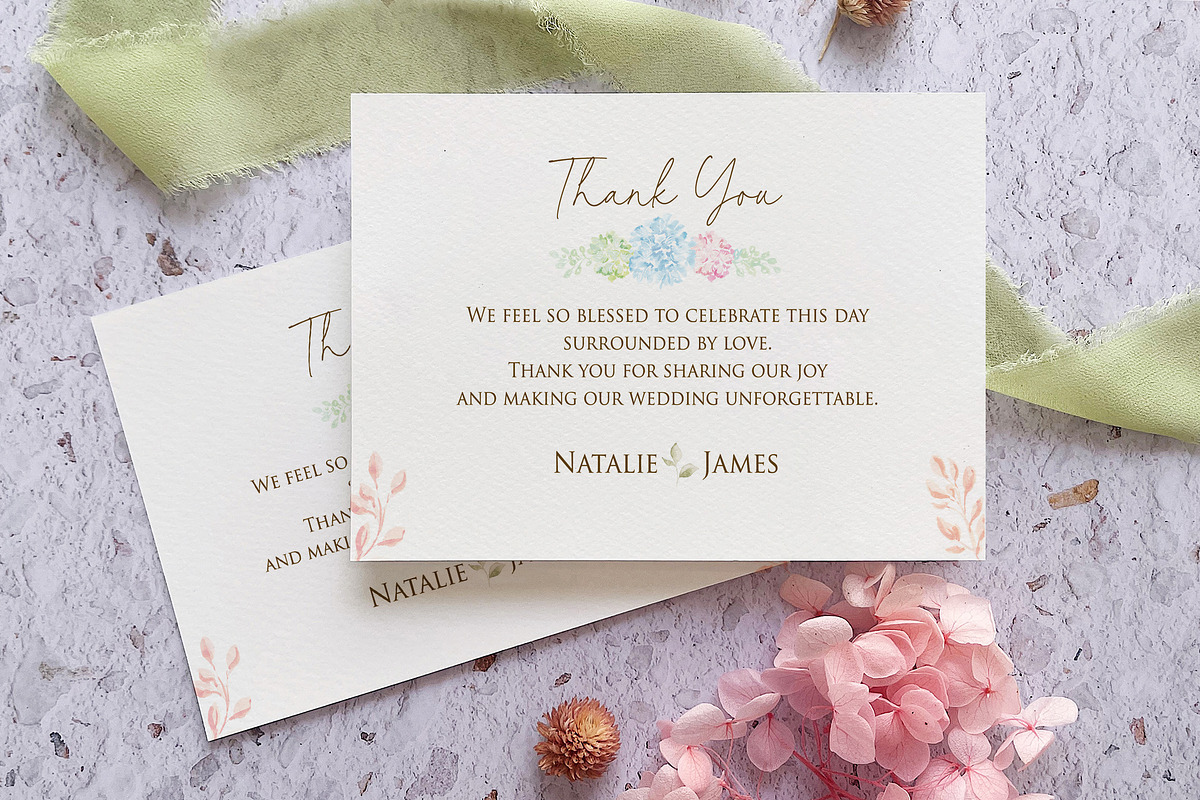 Elegant Hydrangea Wedding Suite preview 5