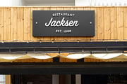 Logo Mockup Wooden Facade 3D Sign, an Advertising Mockup by Asylab (Thumbnail 1 of 5)
