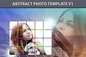 Abstract Photo Template V1